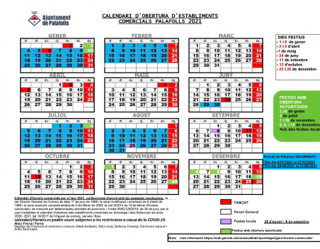 calendari comercial 2021