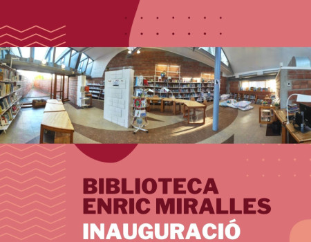 Cartell_Inauguració de la biblioteca