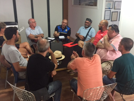 Reunió de coordinació i seguretat de la Festa dels 80