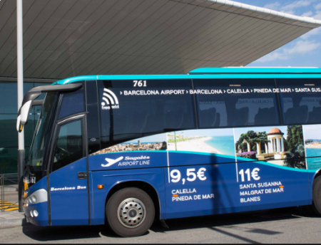 Servei a l'aeroport operat per Sagalés